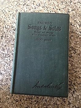 Hardcover Sacred Songs & Solos: revised & enlarged with standard hymns, 1200 pieces (music edition) Book