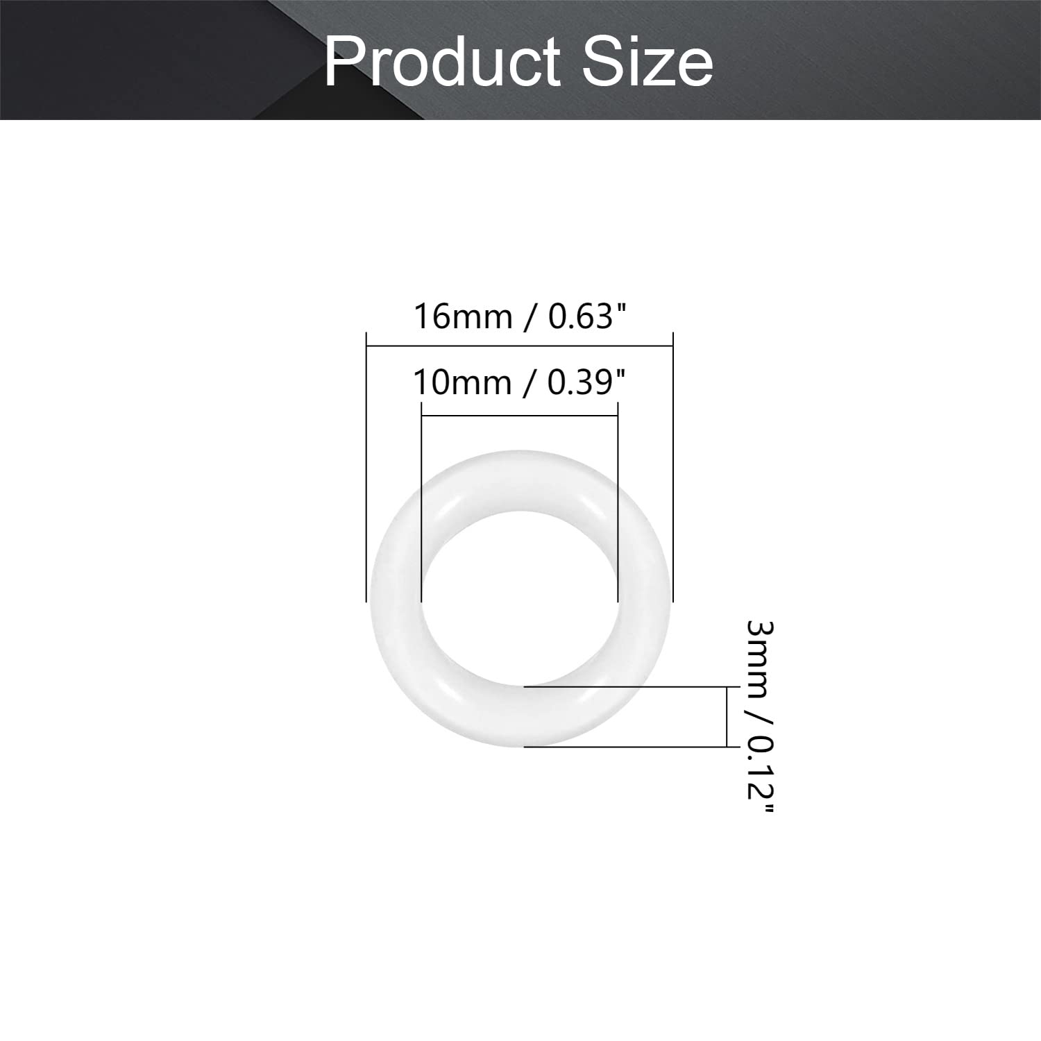 20 O-Ring In Gomma Nitrilica - Diametro Esterno 75mm, Interno 70.2mm, Per Idraulica E Auto