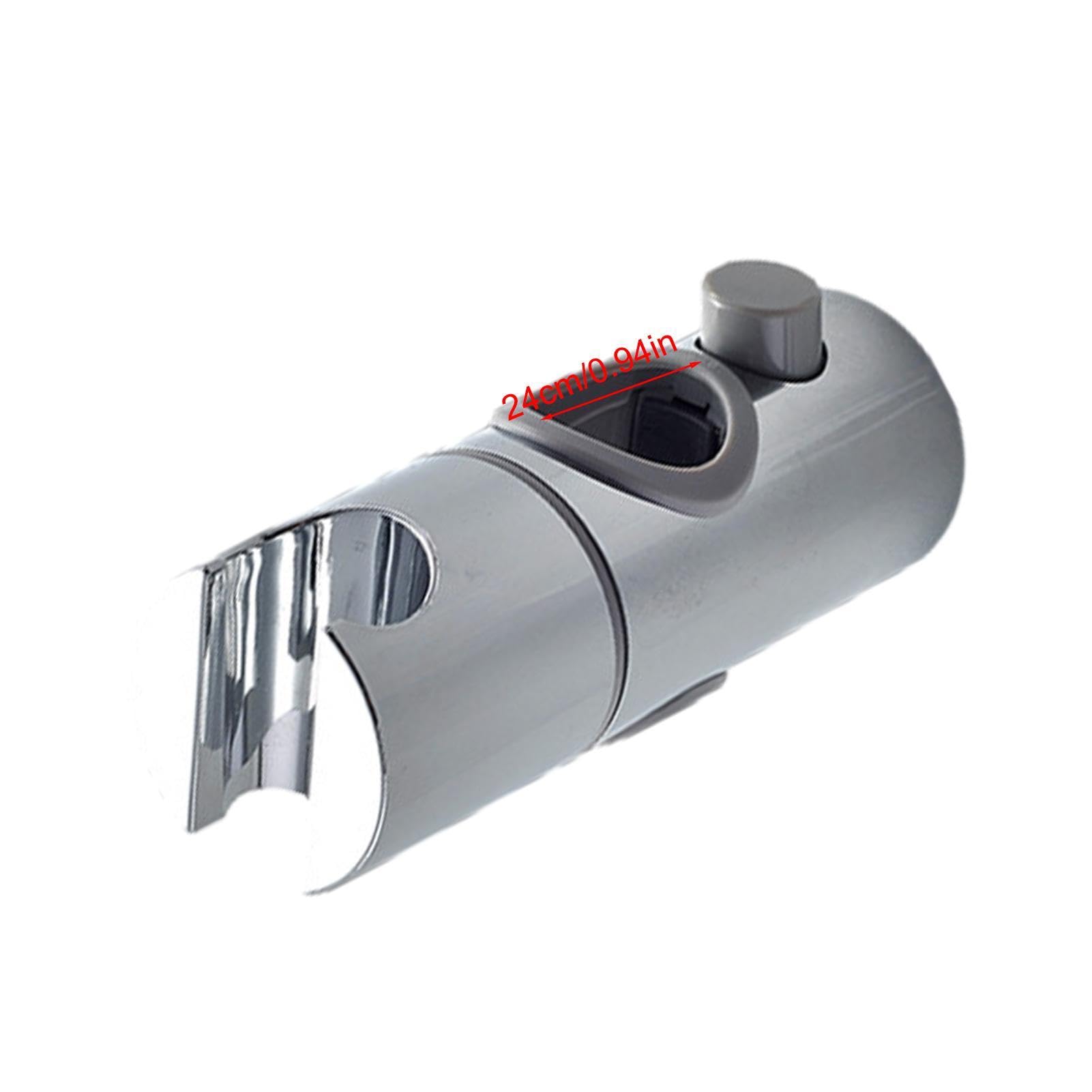 Verstellbarer Duschkopfhalter Für Gleitstange – Universell 19–25 Mm, 360° Drehbar, ABS-Material