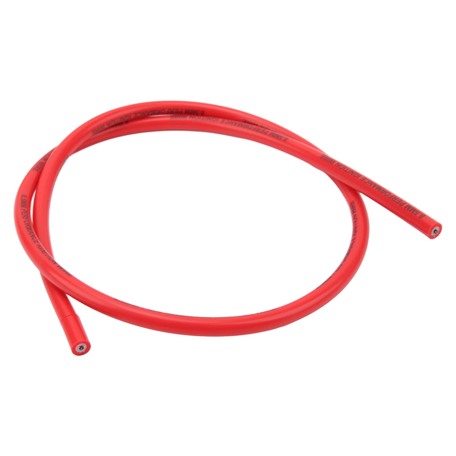 Kit filo di accensione, kit di filo di accensione candela anti-invecchiamento flessibile 8,5 mm di diametro per auto a 8 cilindri (rosso)
