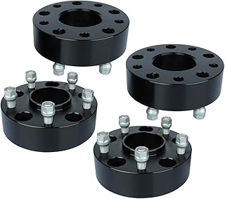 IRONTEK 2in Hubcentric Spacers 5x139.7mm (77.8mm Bore, 9/16-18 Studs) 5x5.5 to 5x5.5 Wheel Spacers Adapter 50mm FITS Chrysler 07-09 Aspen, for Dodge 02-11 Ram 1500 2WD 4WD, 05-10 Dakota, 2011 Ram 1500