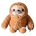 YunNasi Faultier Kuscheltier Plüsch Sloth Plüschtier Stofftier Süß Geschenk für Kinder und Freundin (50cm, Hellbraun)