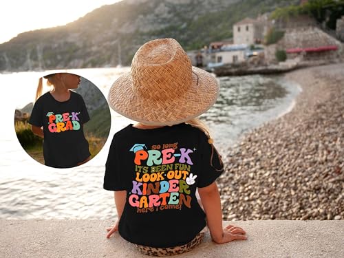 Image of Pre-K Graduation Shirt: Toddler Girls Boys Last Day of School T-Shirt Kids 2026 Preschool Graduation Gift Tops