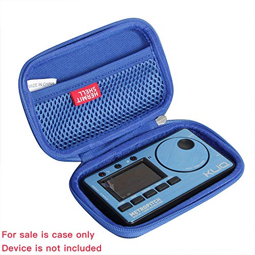 Hermitshell Étui de voyage rigide pour KLIQ MetroPitch – Tuner métronome (Bleu) - Les Beatles, Paul McCartney, John Lennon, RIngo Starr, George Harrison Hermitshell Étui de voyage rigide pour KLIQ MetroPitch - Tuner métronome (Bleu) – Image 3