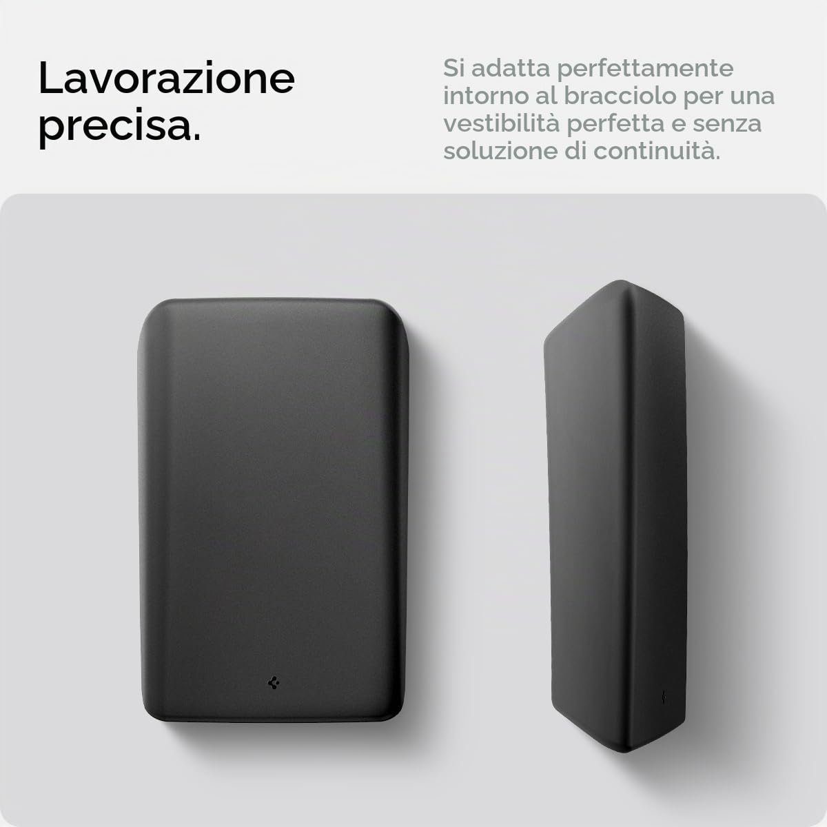Spigen Tesla Model 3 Highland 2024 2025 2026 Model Y Juniper 2025 2026 Copribracciolo con TPE Antiscivolo, Copertura Cuscino per Bracciolo Console Centrale, Accessori Tesla - Nero
