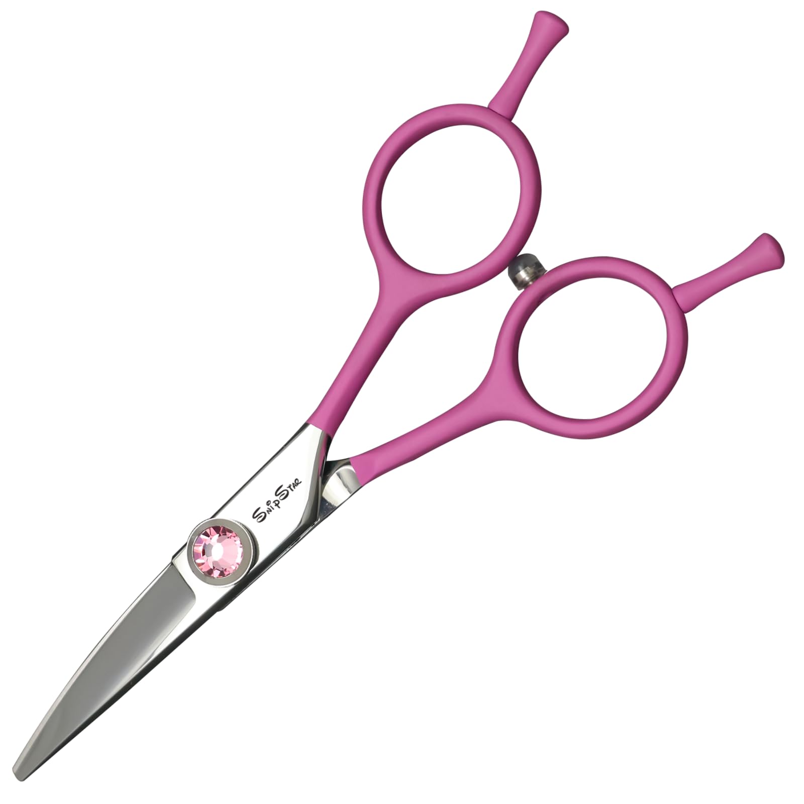 SnipStar 5 inch Professional Pet Curved Cutting Scissors VG10 Steel Dog/Cat Fine Grooming Shears 25 Degree Bend