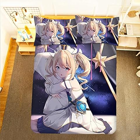 Genshin Barbara Impact Duvet Cover Set Cover