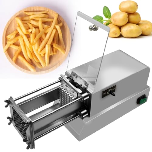 Cortadora eléctrica de papas de acero inoxidable
