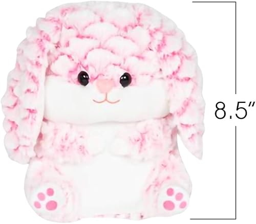 Miniatura 4 de ArtCreativity Belly Buddy Bunny - Conejito de peluche de 8.5 pulgadas, súper suave y tierno, bonita decoración de guardería, el mejor regalo para