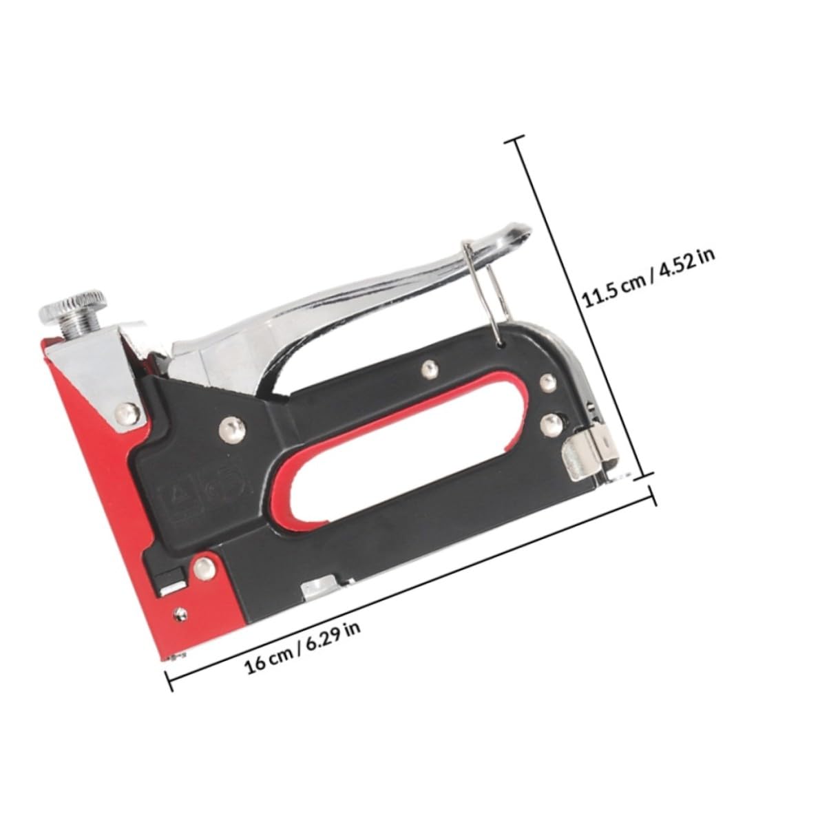 Dispositivo di Graffatura per Legno 3 in 1 Manico in Metallo e Funzione Chiodatrice Portatile per Tappezzeria e Fai da Te