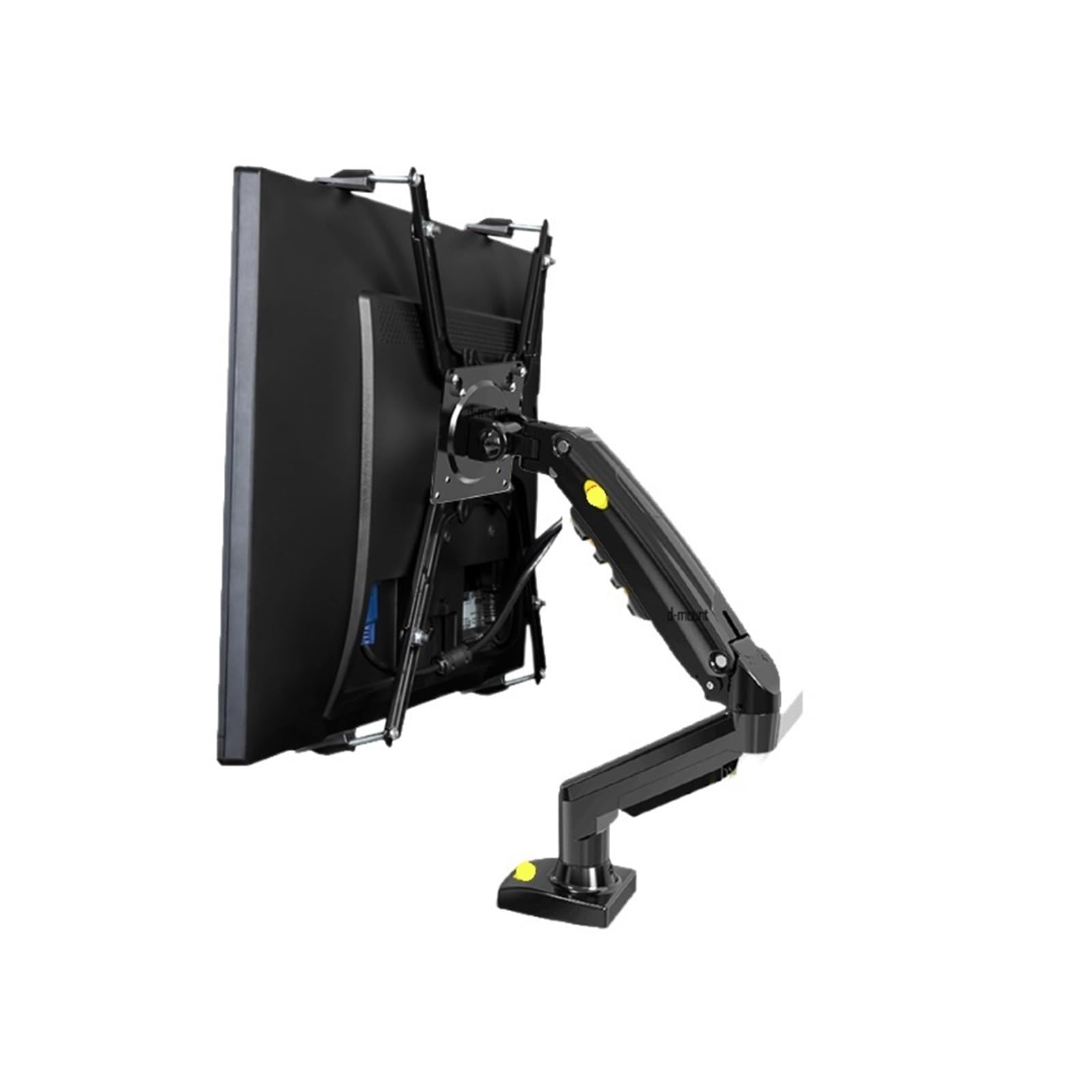 Support de bras de moniteur LCD à ressort à gaz 14-27" avec adaptateur écran