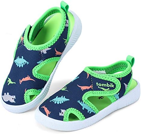 tombikKids Boys Girls Water Shoes Quick-Dry Swim Beach Outdoor Sport Pool Sandals Barefoot Aqua Socks Baby Toddler Little Kid