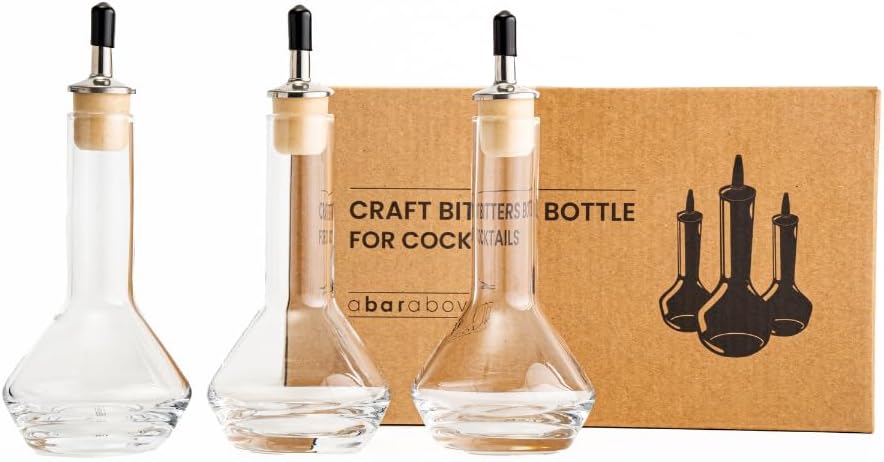 Amazon.com: A Bar Above Bitters Bottle, Classic Design, Small Glass ...