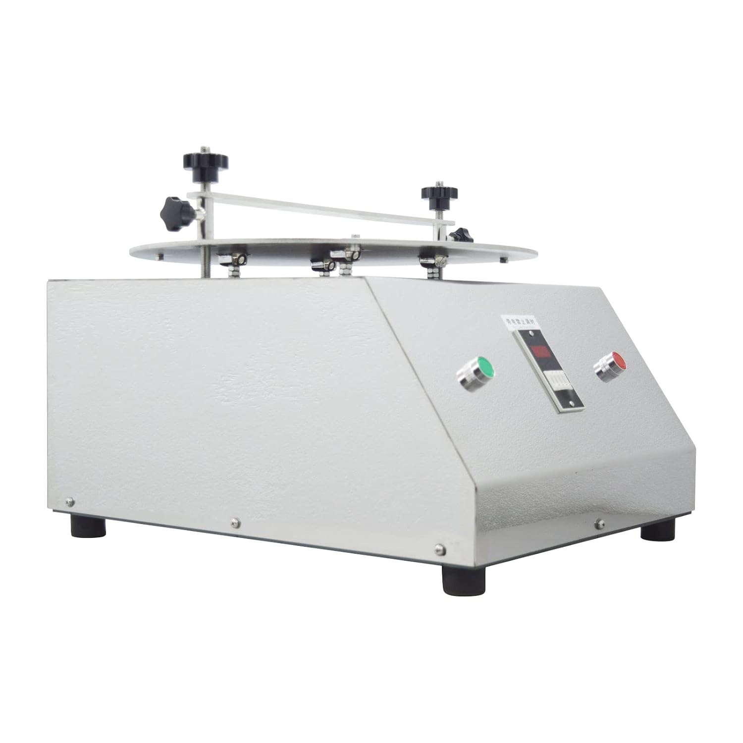 Automatic Sieve Shaker Machine Electric Sifter Shaker Machine Stainless Steel Vibrating Sieve Machine Vibrating Screen Test for Powder Particles 400mm 110V