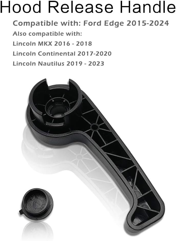 FANLIDE Hood Release Handle Compatible with 2015-2024 Ford Edge, Replace# FT4Z16B626C FT4Z-16B626-C