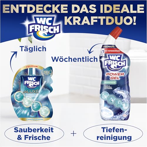 WC Frisch Deluxe Duftspüler Lovely Jasmin (1 St.), Premium Parfumduft – Ansicht 9
