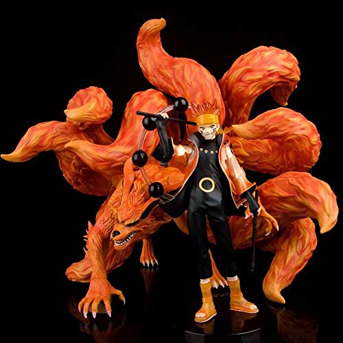 BURNING Anime Hero Uzumaki Naruto Kurama Action Figure Toys Collectible Figures Room Decoration PVC Anime Action Figure Gift