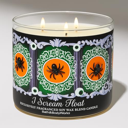 Bath & Body Works I Scream Float 3-Wick Scented Candle Sweet & Creamy Fragrance 14.5 oz