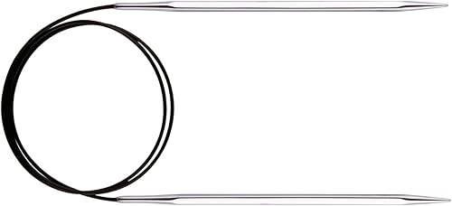 Knitter del Orgullo 53.75MM tejer platina Agujas Circulares Fijas, 24"