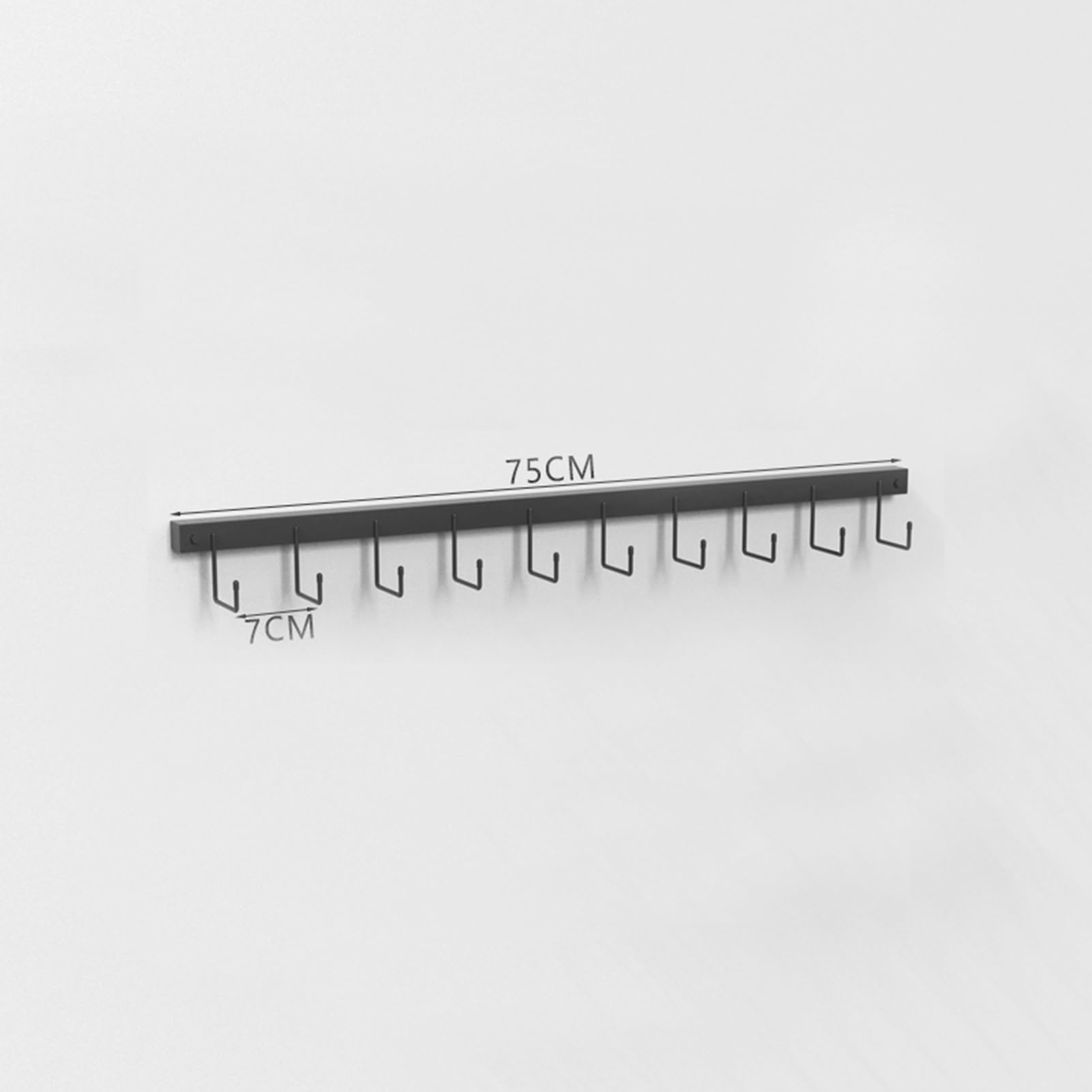 Soporte para Silla Montar, Estante Pared para Guardar Aperos Montar, Soporta hasta 113 Kg, Espacio para Aperos, Aperos Accesorios para Caballos(75cm)