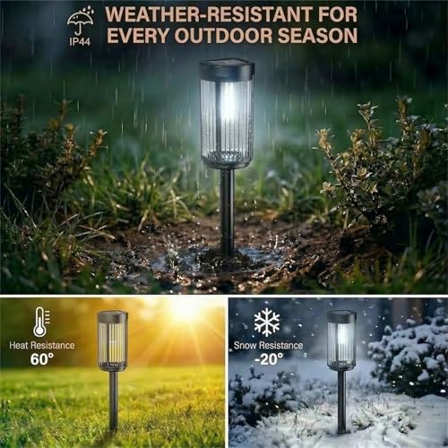 Sparkblaze Solar Garden Lights, 12 Pack, Cold White by Sparkblaze - Used condition - Image 5