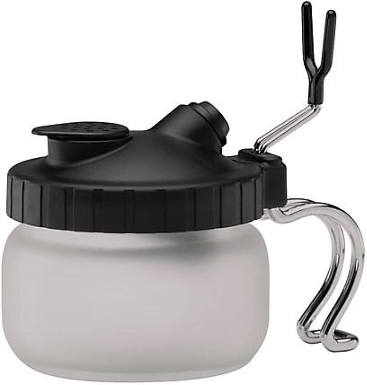 Airbrush Cleaning Pot Clean Paint Jar and Air Brush Holder