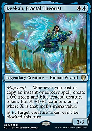 Amazon.com: MTG Magic: The Gathering - Deekah, Fractal Theorist