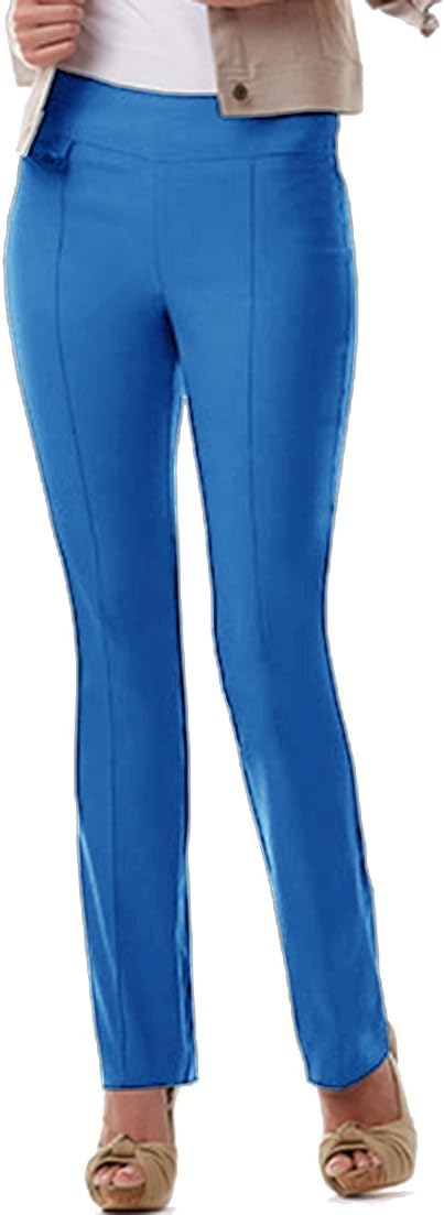 URREBEL/Pants for Women - Simon Chang Pull-On Straight Leg Pants (Style#6178R)