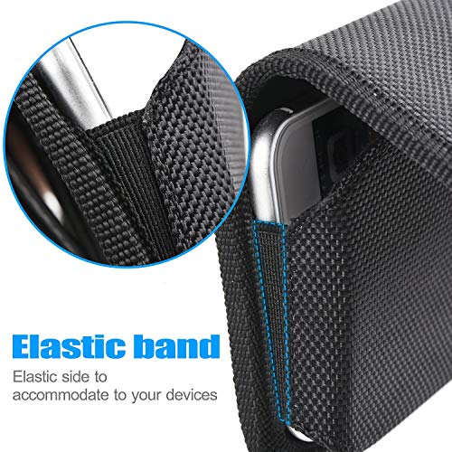 For Iphone 8 7 Belt Holster Case, Miadore Premium Nylon Horizontal Belt Clip Pouch Magnetic Flap Phone Holder Elastic Side With Safety Loops For Iphone 6 6S (Only With Naked Phone Or Ultra-Slim Case) #TOP5