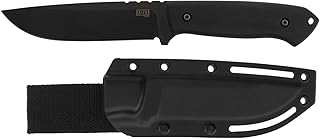 ZA-PAS Knife Ultra Outdoor Cerakote Kydex + steel loop MADE IN POLAND (G10 Black Handle)