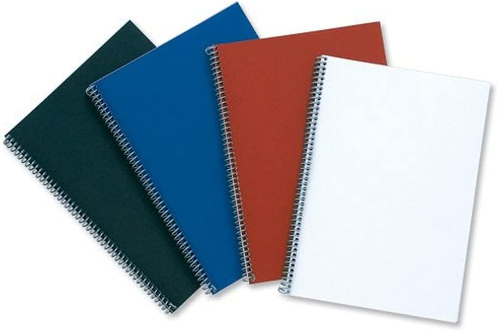 GBC 250 GSM A4 Textured Linen Look Binding Covers - Red (Pack of 100)