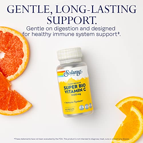 Solaray-Super-Bio-Buffered-Vitamin-C-1000mg-Two-Stage-Timed-Release-Vitamin-C-with-Bioflavonoids-Immune-Support-Supplement-High-Absorption-Vegan-60-Day-Guarantee-30-Servings-60-VegCaps