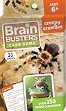 Creepy Crawlies Trivia Adventure! – Brain Busters Bug & Insect Flash Cards | Fun Nature Trivia Games for Adults & Kids