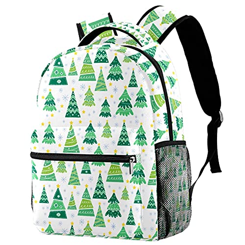 Sac à dos de voyage contre le mal de dos avec motif arbre de Noël ludique