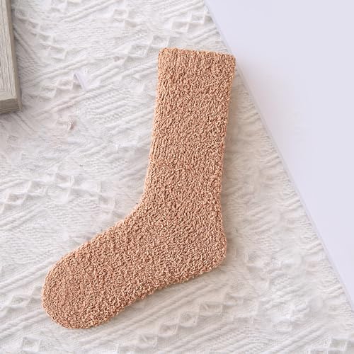nerhemg Meias altamente elásticas confortáveis de pelúcia meias de inverno quentes respiráveis versá
