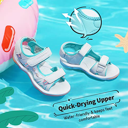 Image of DREAM PAIRS Boys Girls Sandals Kids Athletic Summer Sports Water Shoes for Toddler /Little Kid /Big Kid