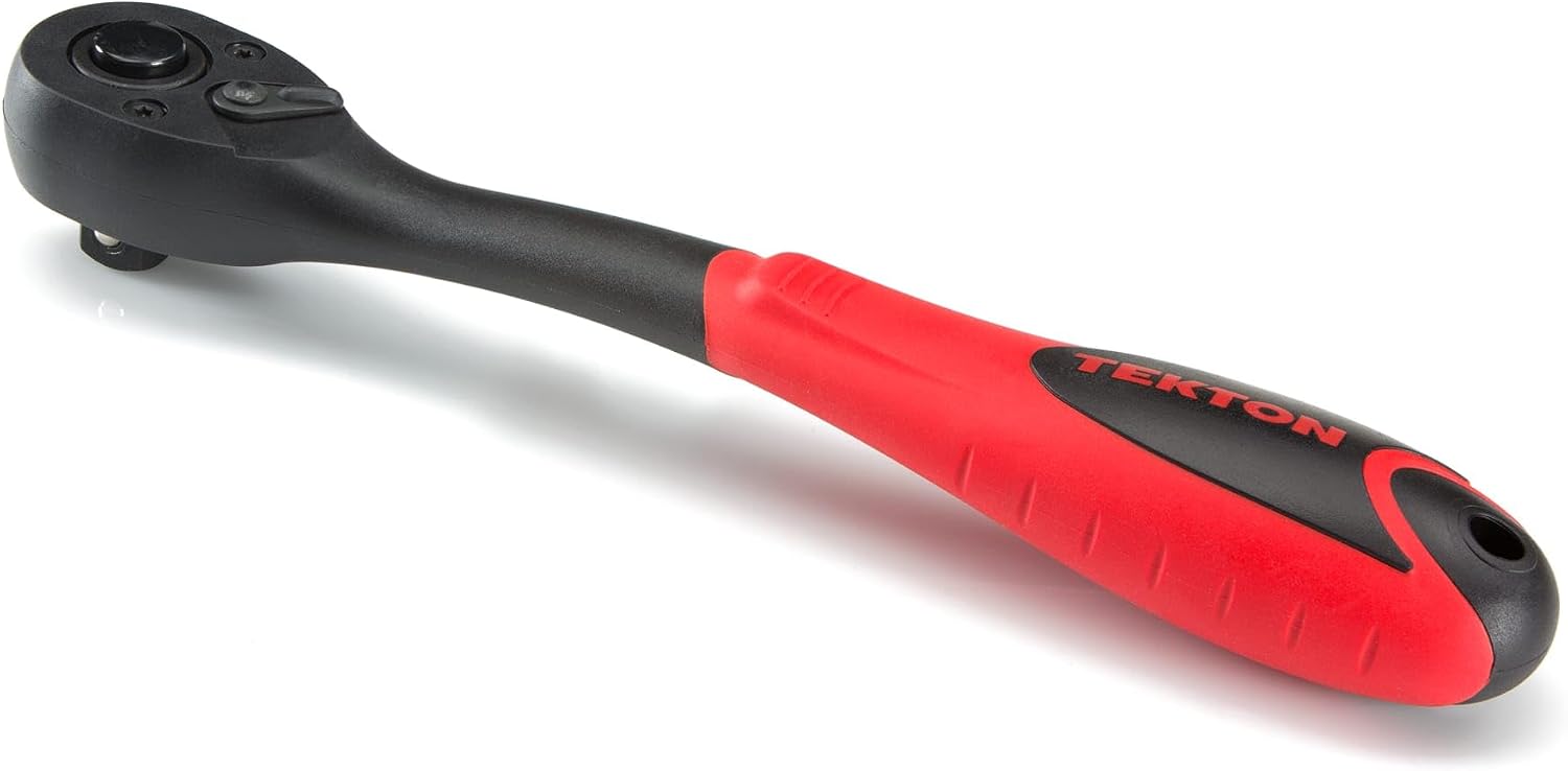 TEKTON 1/2 Inch Drive x 10 Inch Composite Quick-Release Ratchet | 1458