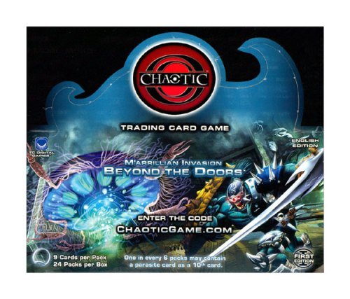 Chaotic Card Game M'arrillian Invasion: Beyond the Doors Series 4 Booster Box (24 Packs)