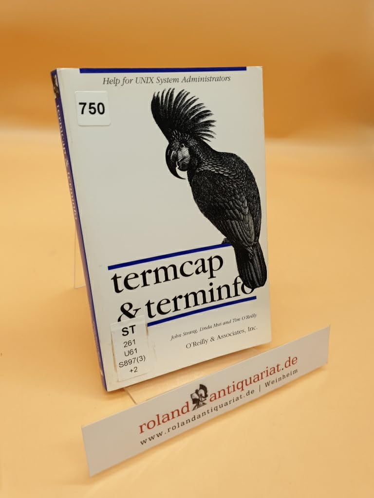 termcap & terminfo (O'Reilly Nutshell) cover