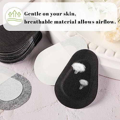 Image of Panitay 40 Pcs Eye Patches for Adults,3.3 X 2.3 Inch,Black | Eye Patch Disposable Breathable Eyepatch for Amblyopia Lazy Adhesive Bandages for Men, Daily Use Patches