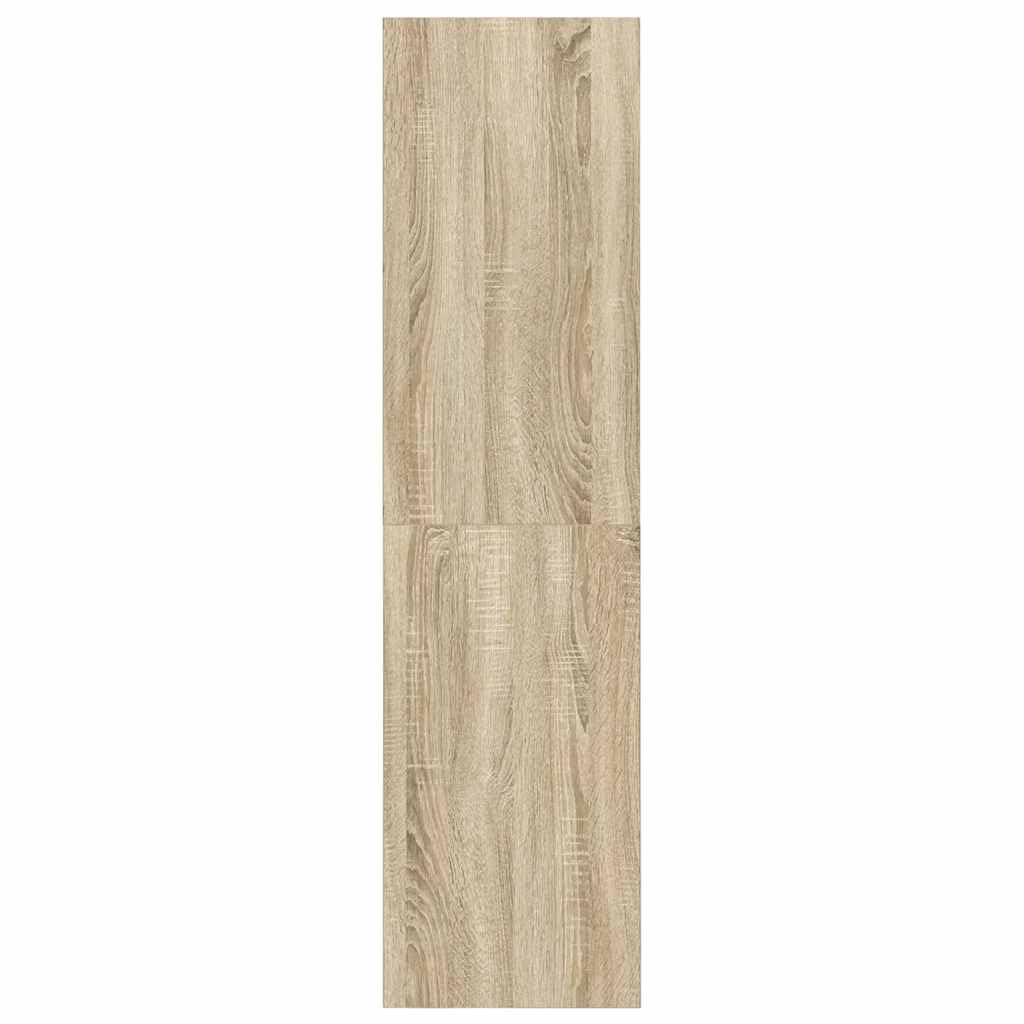 vidaXL - TV-Möbel - TV-Wandschrank Sonoma-Eiche 37x37x142,5 cm Spanplatte