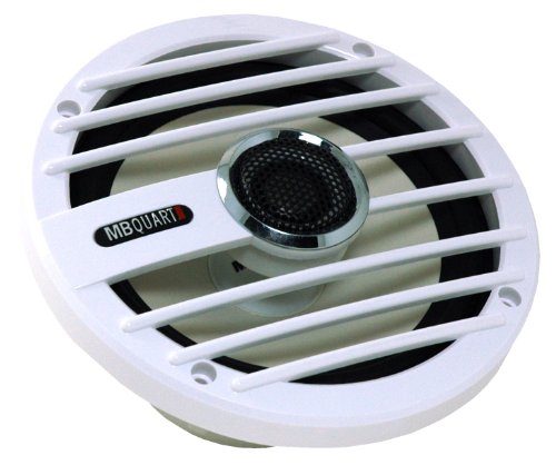 MB Quart NKF116 Nautic 2-Way Coaxial Speaker System, 6.5-Inch