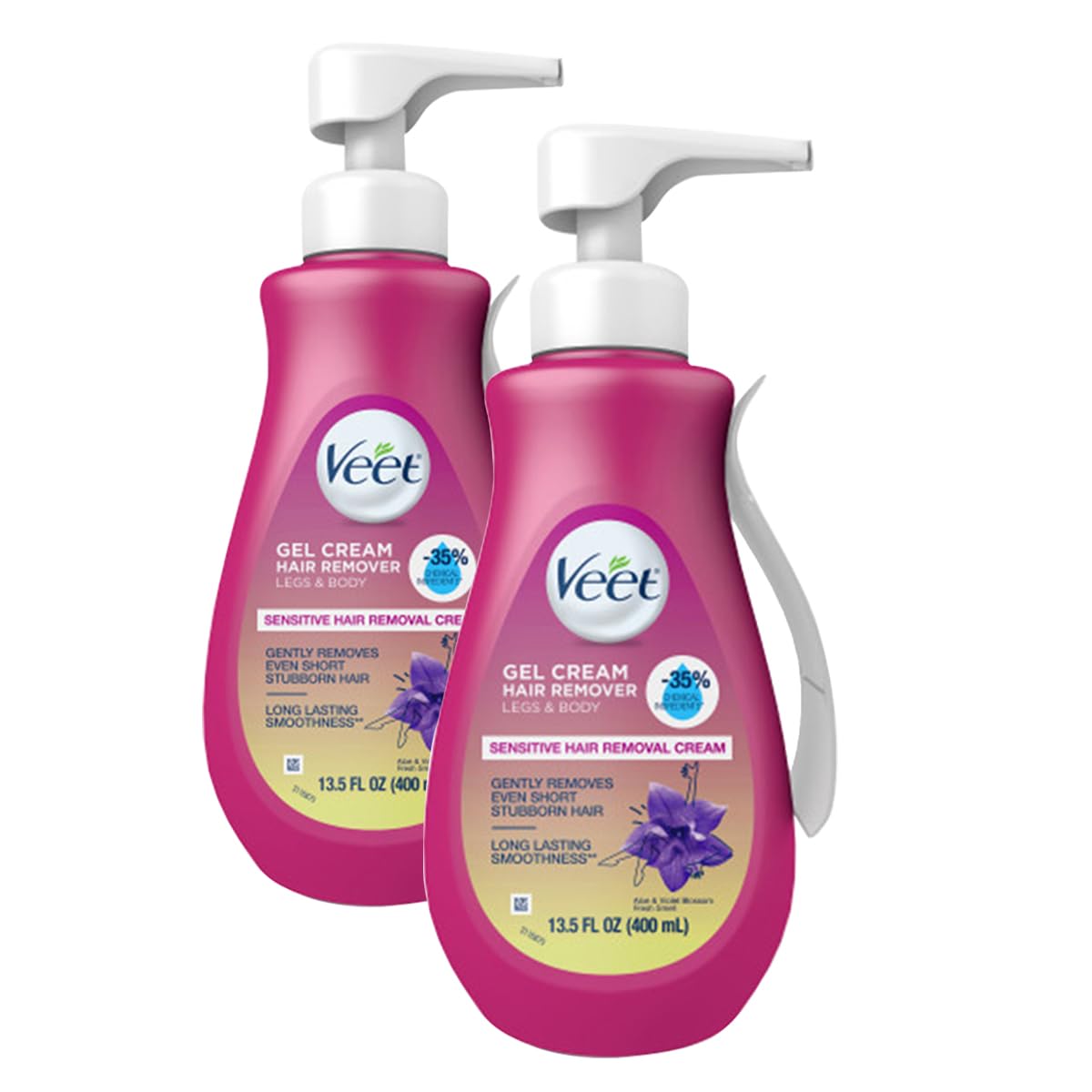 VEET Sensitive Skin Hair Removal Cream For Women, 13.5 FL OZ Pack