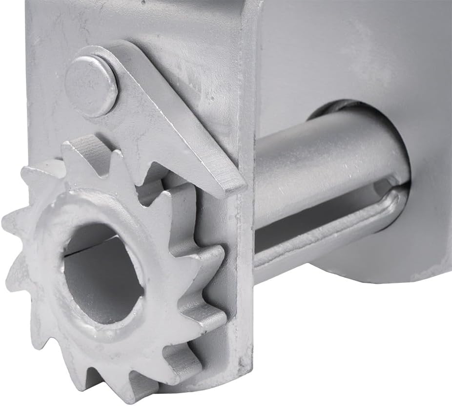 Mytee Products Zinc Utility Trailer Track Sliding Winch Flatbed Cargo - Heavy Duty Tie Down Winch for Semi Truck Trailer