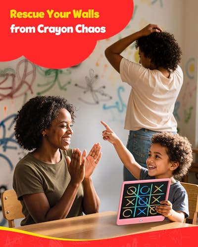 image for TEKFUN LCD Writing Tablet for Kids Girls Toys, 12 Inch Erasable Drawin