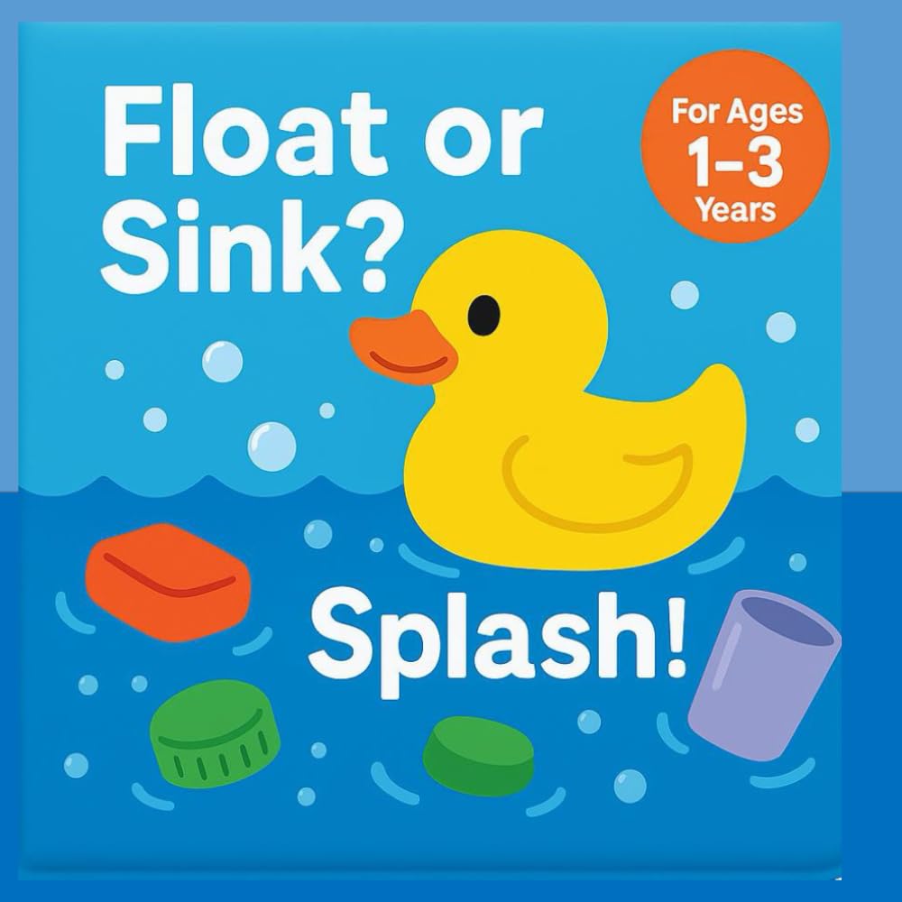 Float or Sink?: First Fun Early-Learning Science Book for Ages 1–3