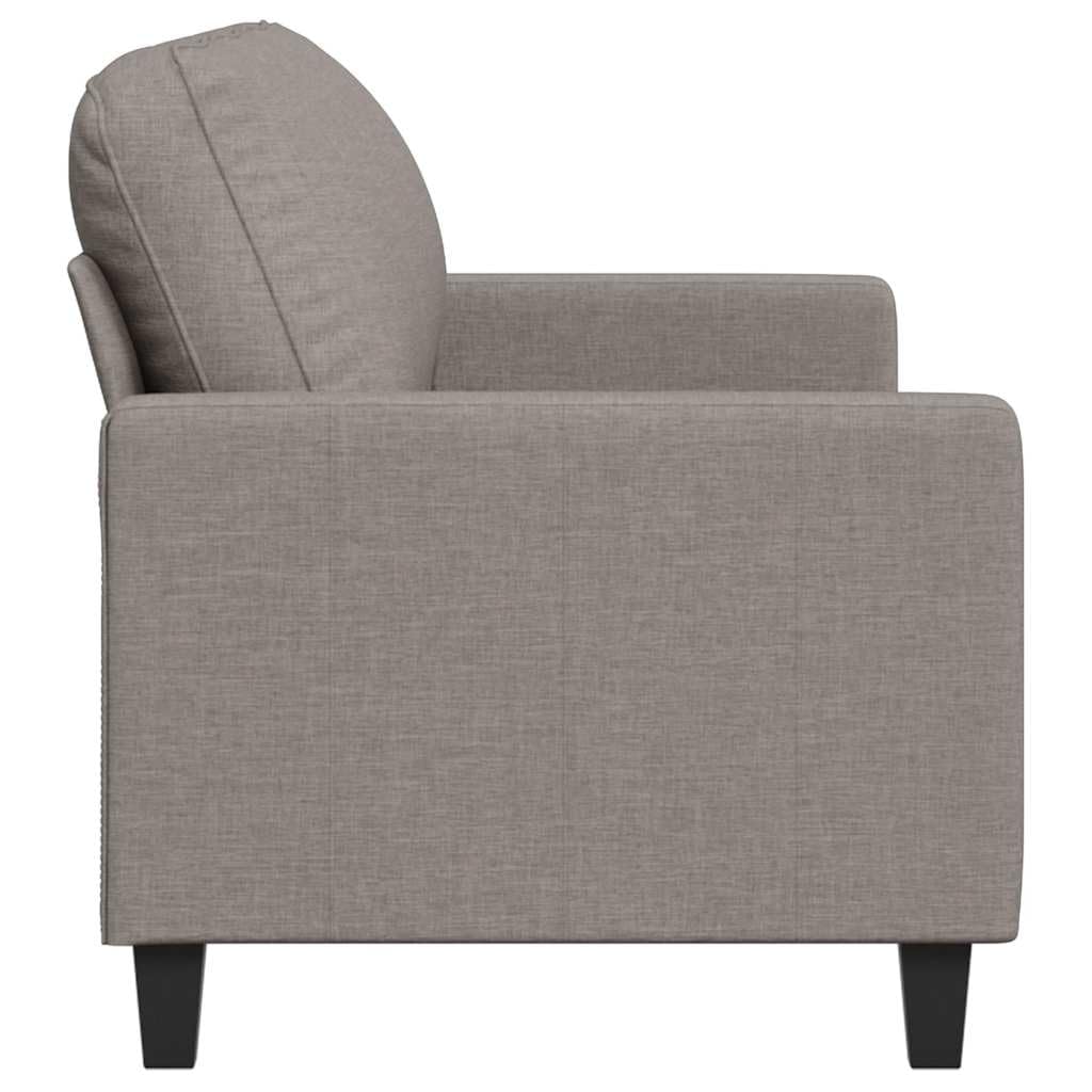 Fengshui Sofa 3-osobowa szarobrązowa 180 cm tkanina