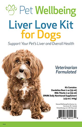 Pet Wellbeing - Liver-Love Kit for Dogs - Best Liver Support for Canines