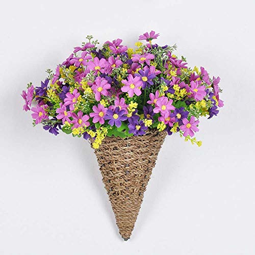 Flor colgante pequeña margarita para decoración de pared en bares