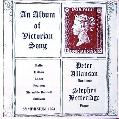 An Album of Victorian Song Vol. 1